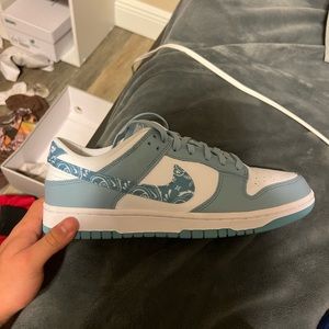 Nike Dunk Paisley Blue Size 9.5 DS Og All